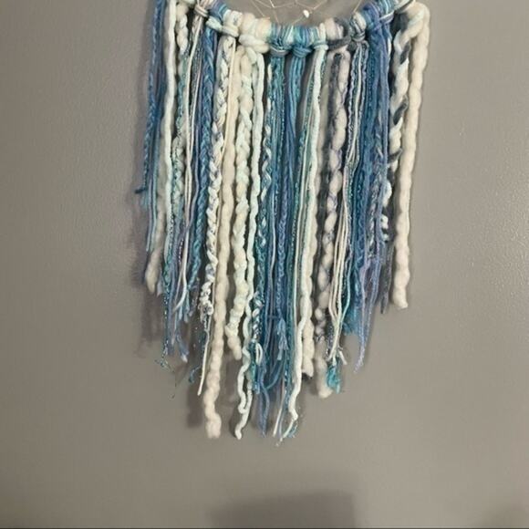 Boho Dreamcatcher Handmade Wall Decor Accent Piece crochet - Picture 11 of 13